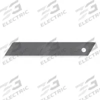 OLFA Snap-Off Blade: 4 1/2 in Blade Lg, 11/16 in Blade Wd, 0.03 in Blade Thick, 8 Segments, 50 PK (MPN LBB-50B). Key specifications — attr307700: Steel; attr307684: 53UE13; attr324887: OLFA.