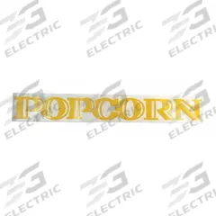 CRETORS Decal: 2414, Red/Yellow, T-3000/T-3000 Plus. Key specifications — attr434232: CRETORS; attr434240: Profiteer Popcorn Machine; attr434229: 2414; attr434250: Popcorn Decal.