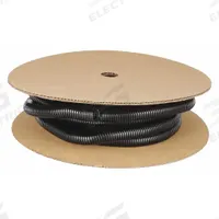 APPROVED VENDOR Corrugated Loom Tubing: 1 1/4 in Nominal Size, 50 ft Overall Lg, Nylon, Black (MPN 16Y266). Key specifications — attr1205: Yes; attr1208: Corrugated Loom Tubing; attr1209: 1.42 in; attr1217: No; attr1218: 1.67 in; attr1219: Yes; attr1223: Nylon; attr1225: 0.02 in.