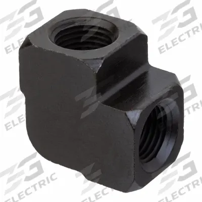 APPROVED VENDOR Metal Pipe Elbow: 90° Elbow, 3/8 in x 3/8 in, Class 1000, 1,000 psi - Zinc-Plated Threaded High-Pressure Pipe Fittings