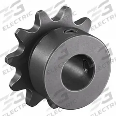 TSUBAKI Single Strand Sprocket: 35, For 3/8 in Chain Pitch, 1/2 in Bore Dia, 11 Teeth, Steel (MPN 35B11F-1/2). Key specifications — Brand: TSUBAKI.