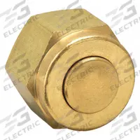 PARKER Compression Fitting Cap: 3/8 in OD Size, Compression, Brass, 9/16"-20 Thread Size (MPN 6BLP6-B). Key specifications — Compatible Fitting Brands: Parker; Brand: PARKER; Series: A-LOK(R).