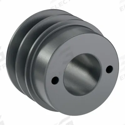APPROVED VENDOR V-Belt Pulley: 2AK30, 2 Groove, 3.05 in OD, Bushed Bore - Bushed-Bore Cast-Iron V-Belt Pulleys