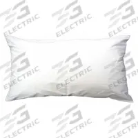 R & R TEXTILE Pillow: Cotton, 37 in Overall Lg, 21 in Overall Wd, 33 oz Fill Wt, Cluster Fiber (MPN X11702). Key specifications — Brand: R & R TEXTILE.