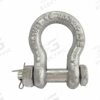 APPROVED VENDOR Anchor Shackle: Anchor Shackle, 3,000 lb Working Load Limit, 3/4 in Wd Between Eyes (MPN 55AX93). Key specifications — Body Color: Silver; Brand: APPROVED VENDOR.