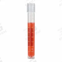 APPROVED VENDOR Cryogenic Vial: Cryogenic, Polypropylene, 5 mL, 13.5 mm Body Dia, Sterile, Colorless (MPN 3030-5S). Key specifications — Self-Standing: Self-Standing; Brand: APPROVED VENDOR; Vial Type: Cryogenic; Body Color: Colorless; Includes Closure: Yes; Bottom Shape: Conical; Thread Location: External.