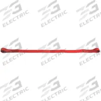 LIFT-ALL Motorcycle Tie Down Strap: 1 in Overall Wd, 24 in Overall Lg, Red, Polyester, Sewn Eye (MPN MCHS). Key specifications — Product Type: Motorcycle Tie Down; End Type: Sewn Eye; Color: Red; End Material: Polyester; Tie Down Material: Polyester; Brand: LIFT-ALL.