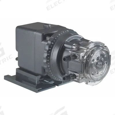 STENNER Peristaltic Chemical Metering Pump: 120V AC, 1/30 hp HP, 22 gpd Max. Flow Rate - Adjustable Flow Peristaltic Chemical Metering Pumps
