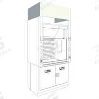 INSTOCK Fume Hood Ceiling Enclosure: Fume Hood Ceiling Enclosure, 33 in Overall Wd, 5 ft Overall Lg (MPN GRCE060P-NA-24GG-2). Key specifications — Manufacturer Part Number: GRCE060P-NA-24GG-2; Compatible with Manufacturer Model Number: GRF-350-60G7-2; Material: Steel; Brand: INSTOCK; Product Type: Fume Hood Ceiling Enclosure.