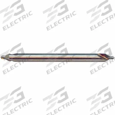KEO Center Drill: Plain Type, #7, 60°, 6 in Overall Lg - Plain-Tip Center Drills