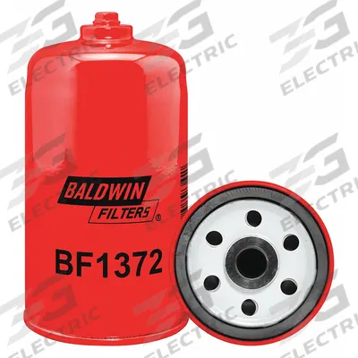 BALDWIN FILTERS Fuel Filter: Spin-On, 3 1/16 in Outside Dia, M16-1.50 Thread Size, Cellulose - Spin-On Fuel Filters
