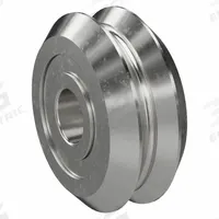DUALVEE Guide Wheel: Carbon Steel, DualVee, For Size 0 DualVee Rails, W0X. Key specifications — Material: Carbon Steel; Lubrication: Klubersynth UH1 14-151; For Use With: Track; Manufacturer Part Number: W0X; Brand: DUALVEE; Size: 0; Bearing Protection: Sealed; For Rail Size: Size 0 DualVee.