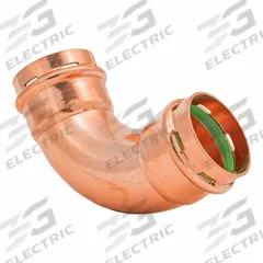 QUICKFITTING SUREPRESS Press Copper 90-Degree Elbow: 2 in CTS x 2 in CTS size, Press-fit x Press-fit (MPN SPWE66R). Key specifications — Brand: QUICKFITTING SUREPRESS; Broad - Material for Bullet: Copper Or Bronze; Brand - Broad: QUICKFITTING SUREPRESS.