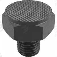 KIPP Positioning Foot w/Serrated Face: External Threads, Serrated, Steel, M16 Thread Size, Steel (MPN K0298.3201). Key specifications — Brand: KIPP.