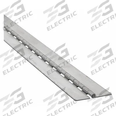 APPROVED VENDOR Piano Hinge: Steel, 48 in Leaf Ht - Full Surface-Mount Piano Hinges