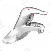 MOEN Low Arc Bathroom Faucet: Chateau, Brass, Chrome Finish, 1.2 gpm Flow Rate, Centerset, Arc (MPN L4605). Key specifications — Includes: Mounting Hardware; Brand: MOEN; Series: Chateau.