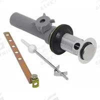 AMERICAN STANDARD Drain Assembly: Plastic, Chrome, 1 1/4 in Overall Dia, Slip, 1 1/4 in Pipe Dia (MPN M953465-0020A). Key specifications — Product Type: Drain Assembly; Brand: AMERICAN STANDARD; Finish: Chrome; Material: Plastic; Includes: Flange.