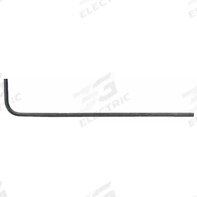 PROTO Hex Key: 0 Ball Ends, 5/32 in Tip Size, SAE, Long, Alloy Steel, Black Oxide - L-Shaped Hex Keys