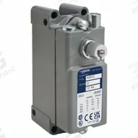 TELEMECANIQUE SENSORS Limit Switch: Roller Lever, Metallic, 9007AW, No Actuator Included (MPN 9007AW12). Key specifications — Brand: TELEMECANIQUE SENSORS; Manufacturer Part Number: 9007AW12; Contact Form: SPDT-DB-1NO/1NC; Actuator Style: Rotary Lever; Differential Travel: 2.5°; Overtravel: 25°; Pretravel: 5°; Series: 9007AW.