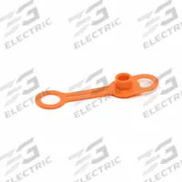 TRICO Color Coded Grease Zerk Caps: 1/8" Thread Size, Orange, Plastic (MPN 37058). Key specifications — Brand: TRICO; Material: Plastic; Thread Size: 1/8".