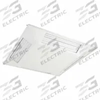 Diffuser: Ceiling, 23 in H, 24 in W, Lay-In, 10 in Duct, Steel, Side Louvered, White (MPN SDIG77510). Key specifications — Insulated: No; Adjustable Blades: Yes; Color: White; Brand: 4 WAY DIFFUSER; Mounting Location: Ceiling.