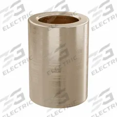 Sleeve Bearing: Bronze, SAE 841, 12 mm Bore, 18 mm OD, 25 mm Lg, 49,938 lb/sq in-fpm Max PV, 10 PK (MPN AAM1218-25B). Key specifications — System of Measurement: Metric; Material Grade: SAE 841; Brand: OILITE.