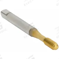 OSG Thread Forming Tap: #0-80 UNF, 2B, Bottoming Chamfer, TiN Coated High Speed Steel (MPN 2864205)