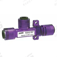 PIAB Vacuum Ejector: Value Line, 6 mm, 6 mm, 16 lpm, 102 psi Max Supply Pressure, VL06T, 6mm. Key specifications — attr123938: VL06T, 6mm.