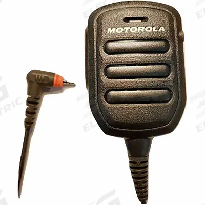 MOTOROLA Remote Speaker Microphone: Fits Motorola, For DP Series, 3.5 mm Jack, 6 ft Cord - Motorola-Compatible Microphones & Speakers