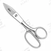 CLAUSS Industrial Shears: Right-Hand, 7 3/4 in Overall Lg, Serrated, Steel, Pointed, Silver (MPN 11110). Key specifications — attr308500: Steel; attr308502: Silver; attr308505: Right-Hand; attr308522: Tough Materials; attr324896: CLAUSS.