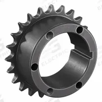 TSUBAKI Sprocket: For 50 Chain, 23 Teeth, 4.59 in Pitch Dia, 4.922 in Outside Dia, Steel (MPN 50Q23). Key specifications — attr85388: TSUBAKI; attr305233: Q1.