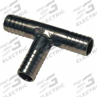 DIXON VALVE & COUPLING Barbed Hose Fitting: For 3/8 in Hose I.D., Hose Barb x Hose Barb, Male x Male (MPN 1790606SS). Key specifications — Fitting Connection Type: Hose Barb x Hose Barb; Fitting Gender: Male x Male; Nipple Grip Type: No Knurl; Brand: DIXON VALVE & COUPLING.