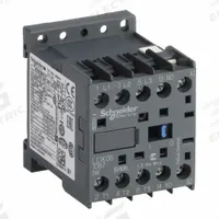 SCHNEIDER Miniature IEC Magnetic Contactor: Non-Reversing, 3 Poles, 3NO Contacts, 6 A, 24V AC Coil (MPN LC1K0610B7). Key specifications — attr945107: SCHNEIDER; attr972381: No.