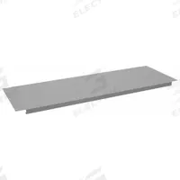 TENNSCO Workbench Shelf: 60 in Overall Wd, 20 in Overall Dp, Gray, Steel, Includes Mounting Hardware (MPN FS-60). Key specifications — Includes Mounting Hardware: Yes; Color: Gray.