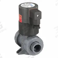 HAYWARD Solenoid Valve: 2-Way, Normally Closed, 3/4 in Pipe Size, 120V AC, Inline Single, PVC Body (MPN SV10075STE). Key specifications — Pipe Size: 3/4 in; Voltage: 120V AC; Brand: HAYWARD; Coil Enclosure: Without Junction Box.