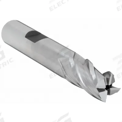 YG-1 Square End Mill: Cobalt, 4 Flute, 27/64" Mill Dia, 1" LOC, 2-11/16" OAL (MPN 04310) - General Purpose Cobalt Square End Mills