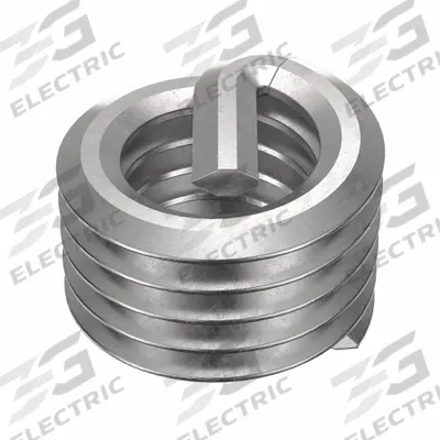 APPROVED VENDOR Helical Insert: Tanged Tang Style, Screw-Locking, M5-0.80 Thread Size, Plain - Screw-Locking Tanged Helical Inserts