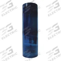 APPROVED VENDOR Stretch Wrap Film: 80 ga Gauge, 18 in Overall Wd, 1,500 ft Overall Lg, Blue, 1-Side (MPN 15C004). Key specifications — Color: Blue; Brand: APPROVED VENDOR; Stretch Wrap Application: Hand.