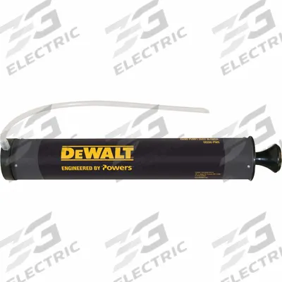 DEWALT Hand Pump: Hand Pump (MPN 08280-PWR) - Accessories for Adhesive Anchors