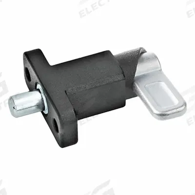JW WINCO Cam Action Spring Latch with Mounting Flange: 12 mm Plunger Wd - Locking Vertical-Mount Cam-Action Indexing Plungers