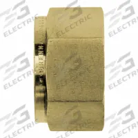 BRENNAN INDUSTRIES Compression Fitting Nut: 1/8 in OD Size, Compression, Brass (MPN N0318-02-B). Key specifications — Compatible Fitting Brands: Parker CPI; Brand: BRENNAN INDUSTRIES; Series: N0318.
