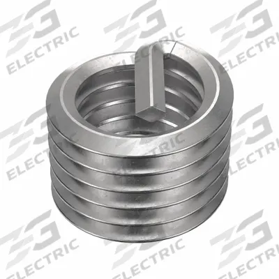 APPROVED VENDOR Helical Insert: Tanged Tang Style, Screw-Locking, 5/8"-11 Thread Size, Plain - Screw-Locking Tanged Helical Inserts
