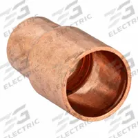 NIBCO Sweat Fitting Coupling: 5/8 in CTS x 3/8 in CTS, FTG x FTG, Wrot Copper (MPN 6002-5/8X3/8)