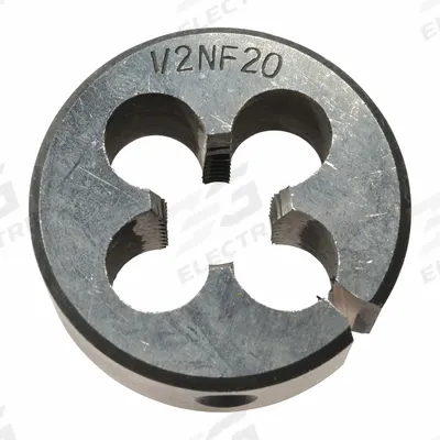 WESTWARD Alloy Steel Die, 1/2-20 UNF: CCT1060-10, Die - Pneumatics