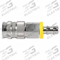PARKER Quick Connect Socket: 1/4 in Body Size, 3/8 in Hose Fitting Size, Ball, Hose Barb, Male (MPN 23KATP10MPN). Key specifications — Brand: PARKER; Coupling Locking Type: Ball; Hose Fitting Gender: Male.