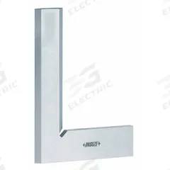 INSIZE Precision Steel Square: 90° Angle, 9-13/16 x 6-1/2 in Outside Dimensions, Stainless Steel (MPN 4790-2500). Key specifications — attr1182176: Stainless Steel; attr1182181: Box; attr1182159: INSIZE; attr1182175: 9-13/16 x 6-1/2 in; attr1182177: 0.0004 in (Inside); 0.0004 in (Outside); attr1182182: No.