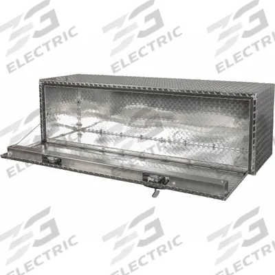 BUYERS PRODUCTS Underbody Truck Box: Underbody Truck Box, Single Drop-Down Door Door, Silver - Single Drop-Down Door Boxes