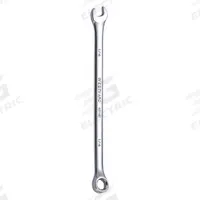 WESTWARD Combination Wrench: Alloy Steel, Chrome, 1/4 in Head Size, 5 in Overall Lg, Offset, Rounded (MPN 53YV97). Key specifications — attr309539: 1/4 in; attr309567: No; attr324930: WESTWARD.