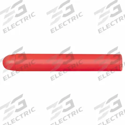 MARKAL Marking Crayon: Wax, 17 mm Tip Wd, Firm, Orange, 70°F to 100°F - Wax Lumber Crayons