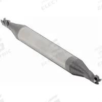 APPROVED VENDOR Square End Mill: Carbide, AlTiN Coated, Double End, 4 Flute, 1/32" Mill Dia (MPN 236-001004)